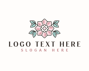 Floral Gem Crystal logo