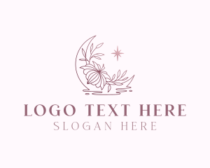 Moon Floral Star logo