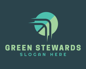 Green Arrow Shipping logo design