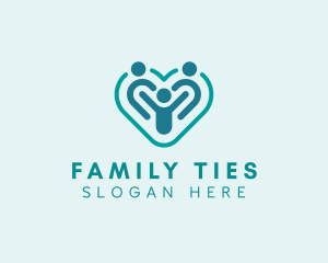 Family Heart Foundation logo design