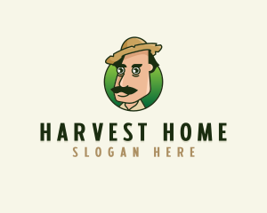 Farmer Man Agriculture logo