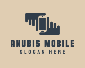 Hands Mobile Vlog logo design