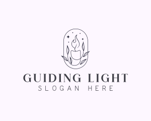 Candle Spa Wax logo design