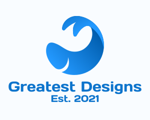 Modern Fish Design logo design