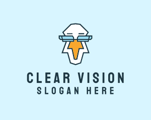 Eyeglasses Pelican Avatar logo design