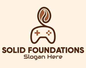 Game Controller Coffee Bean logo