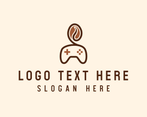 Game Controller Coffee Bean logo