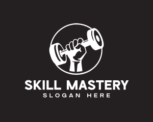 Gym Training Dumbbell logo