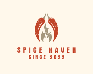 Fire Hot Chili logo design