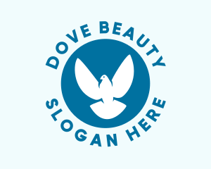 Dove Religious Badge  logo design