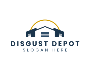 Industrial Logistics Warehouse logo design