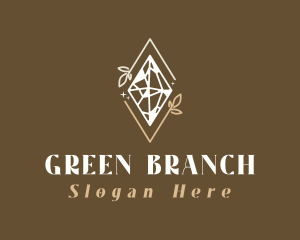 Crystal Diamond Branch logo design