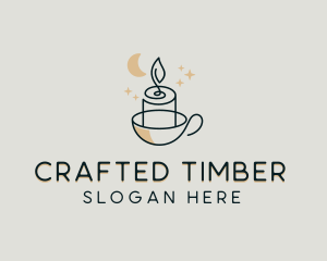 Wax Candle Holder logo design