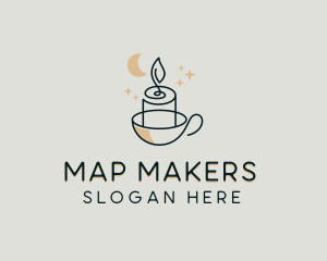 Wax Candle Holder logo design