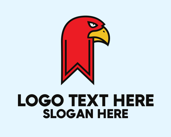 Bookmark logo example 2