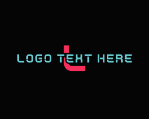 Cyber Neon Programmer logo