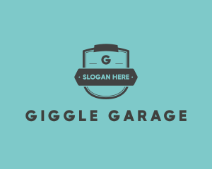 Mechanic Garage Stamp logo design