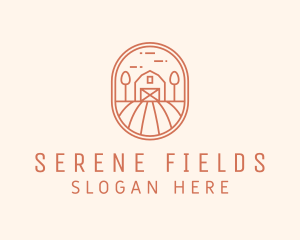 Farm Field Barn  logo design