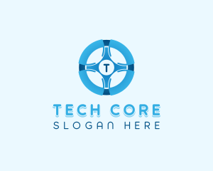 Cyber Tech Software logo design