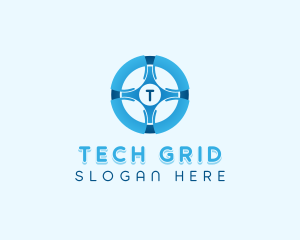 Cyber Tech Software logo design