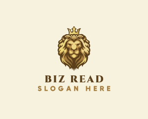 Royal Lion Crown logo design