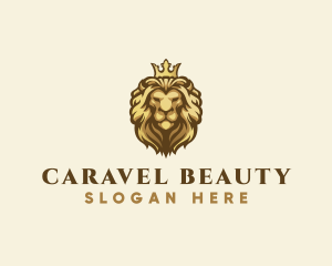 Royal Lion Crown logo design