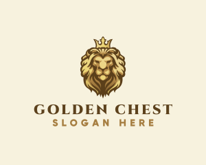 Royal Lion Crown logo design