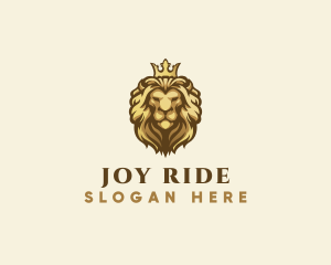 Royal Lion Crown logo design