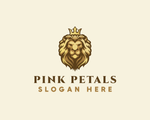 Royal Lion Crown logo design