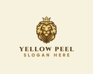 Royal Lion Crown logo design