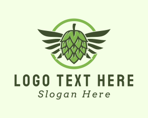 Beer Hops Wings  logo