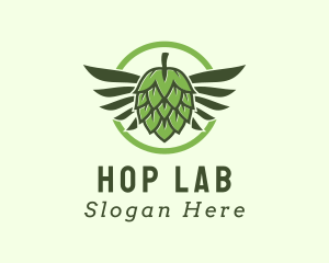 Beer Hops Wings  logo