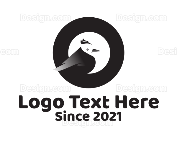 Cute Bird Aviary Logo