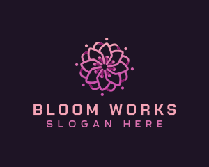 Flower Eco Technology logo design