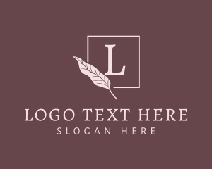 Organic Feminine Leaf Beauty logo