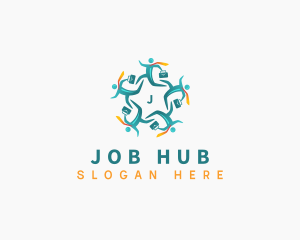 People Job Business Employee logo design