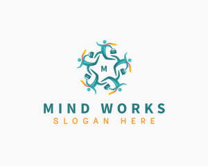 People Job Business Employee logo design