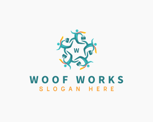 People Job Business Employee logo design