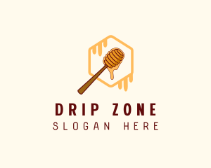 Honey Dipper Apiary logo design