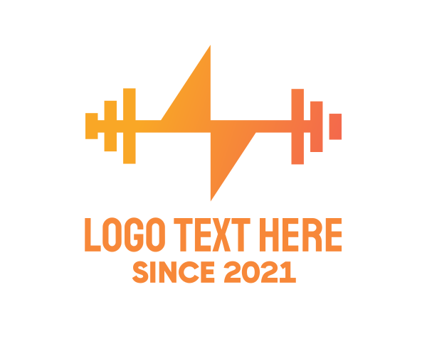 Fitness Equipment logo example 1