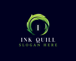 Feather Pen Quill logo