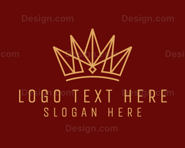 Deluxe Golden Crown Logo