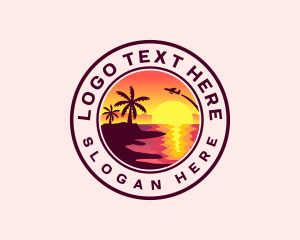 Tropical Ocean Vacation logo