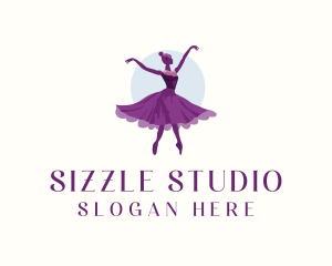 Ballet Performer Studio logo design