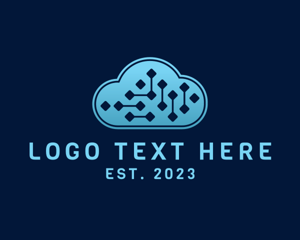 Cloud Computing logo example 4