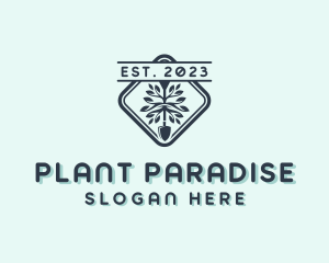 Shovel Plant Environment logo design