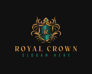 Royal Monarchy Shield logo design