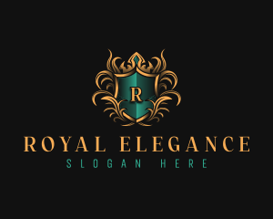 Royal Monarchy Shield logo design