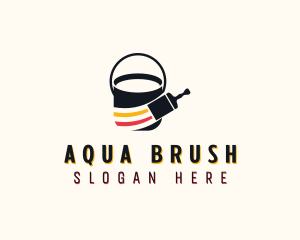 Paint Brush Handyman logo design