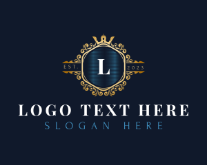 Luxury Royal Boutique logo design